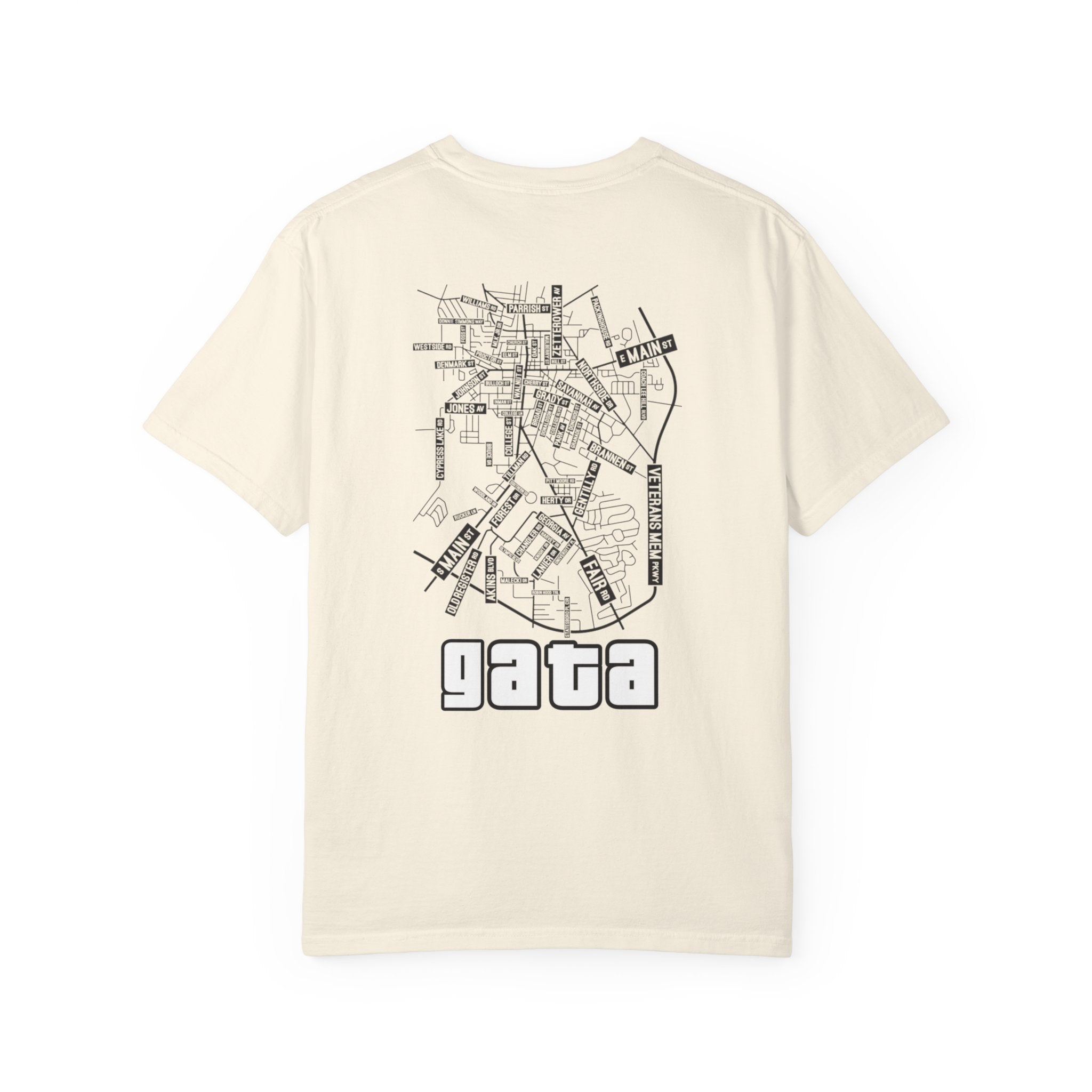 Gata City Map Graphic Tee