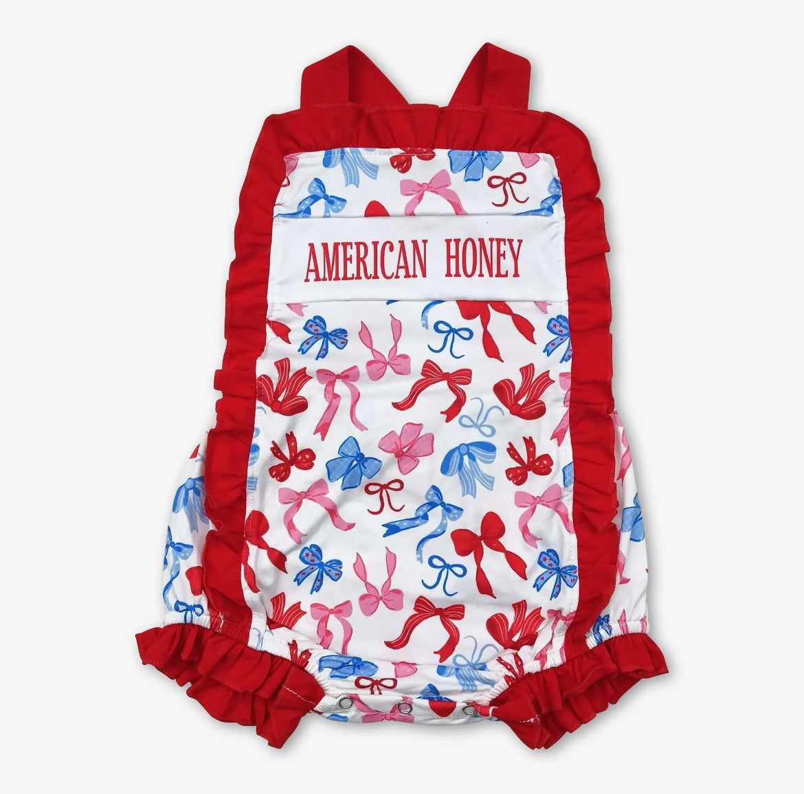 Baby Girl American Honey Romper