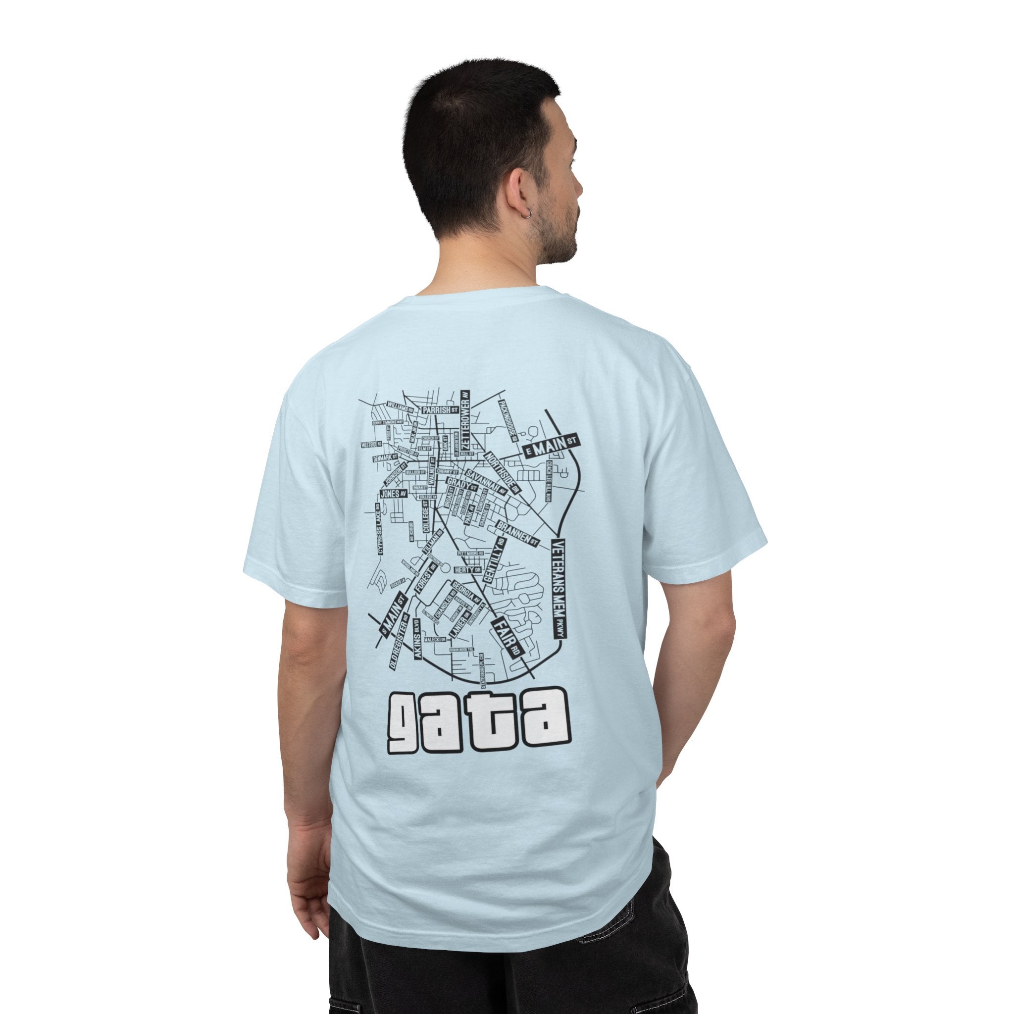 Gata City Map Graphic Tee