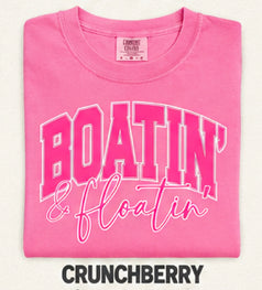 Pink Letter Boatin’ & Floatin’