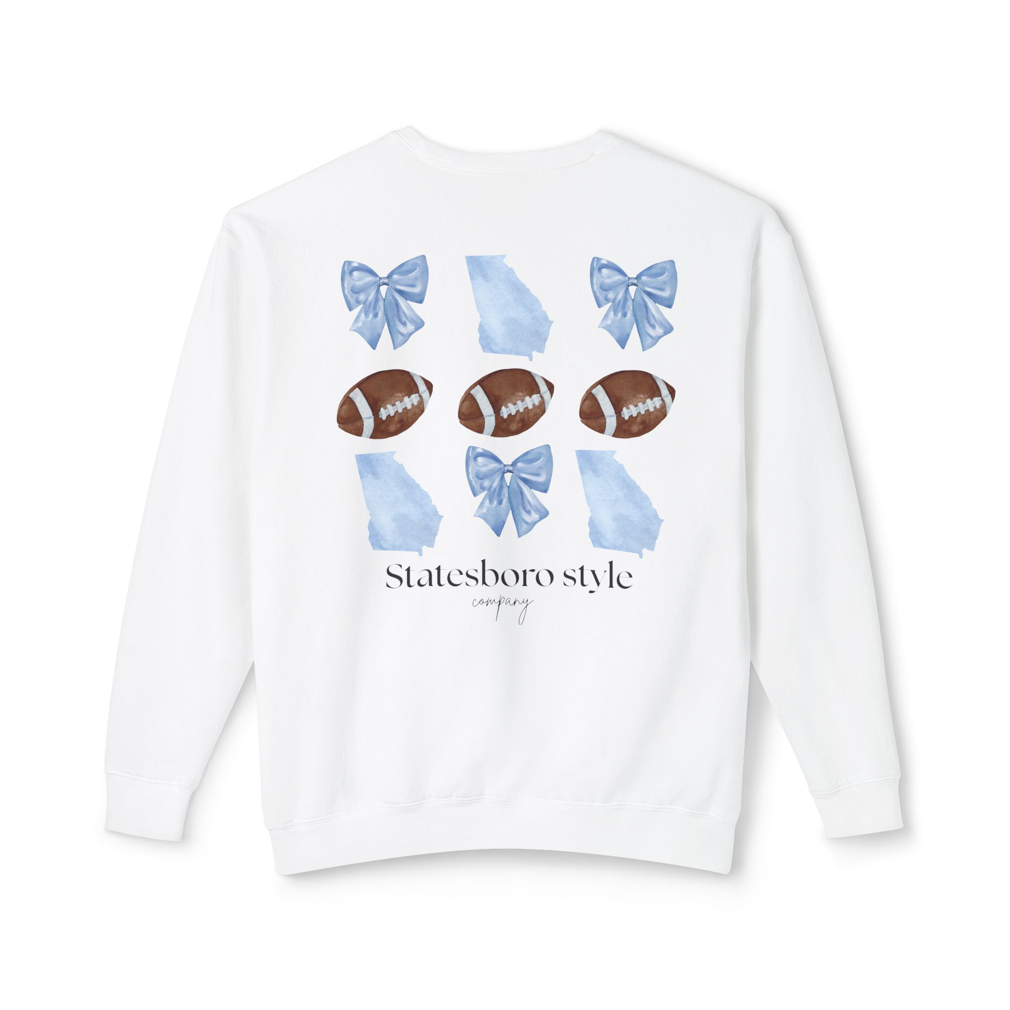 SSC Football & Bows Crew Neck