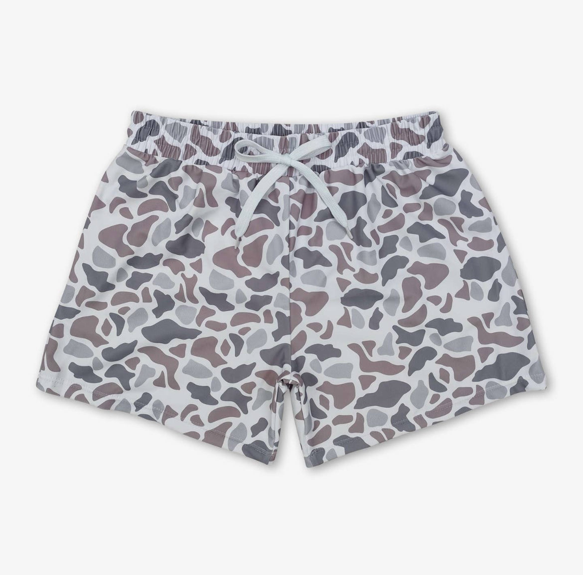 Boys Camo Swim Trunks