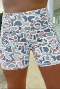 Camo Biker Shorts