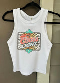 Sippin’ Cropped Tank