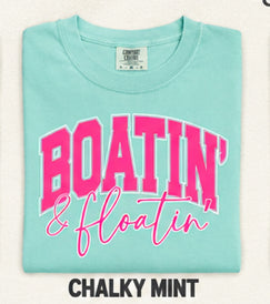 Pink Letter Boatin’ & Floatin’