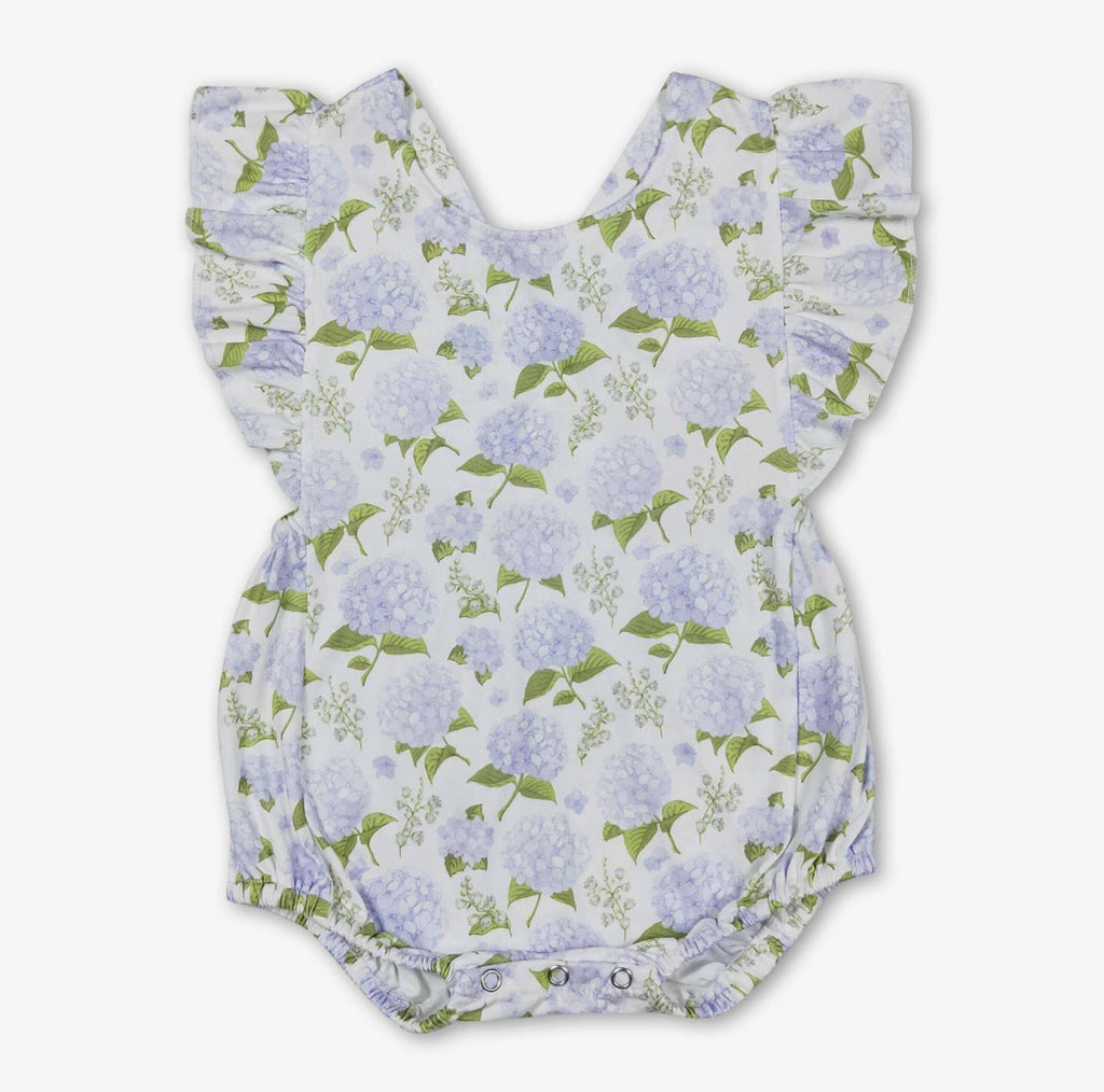 Baby Girl Hydrangea Romper