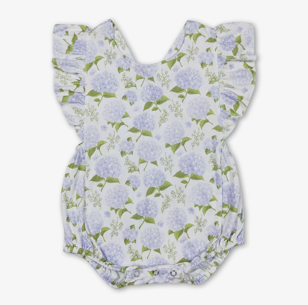 Baby Girl Hydrangea Romper