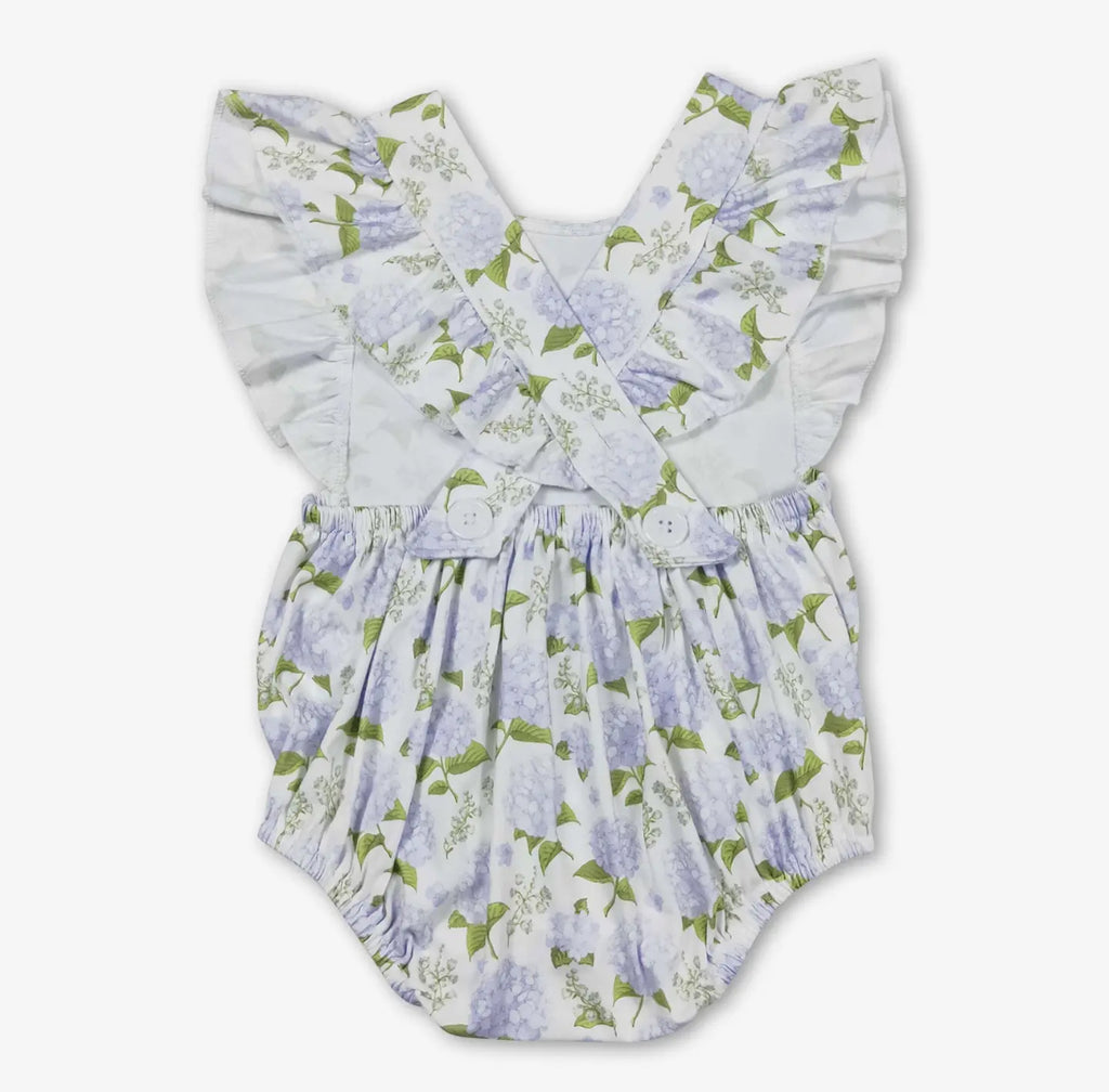 Baby Girl Hydrangea Romper