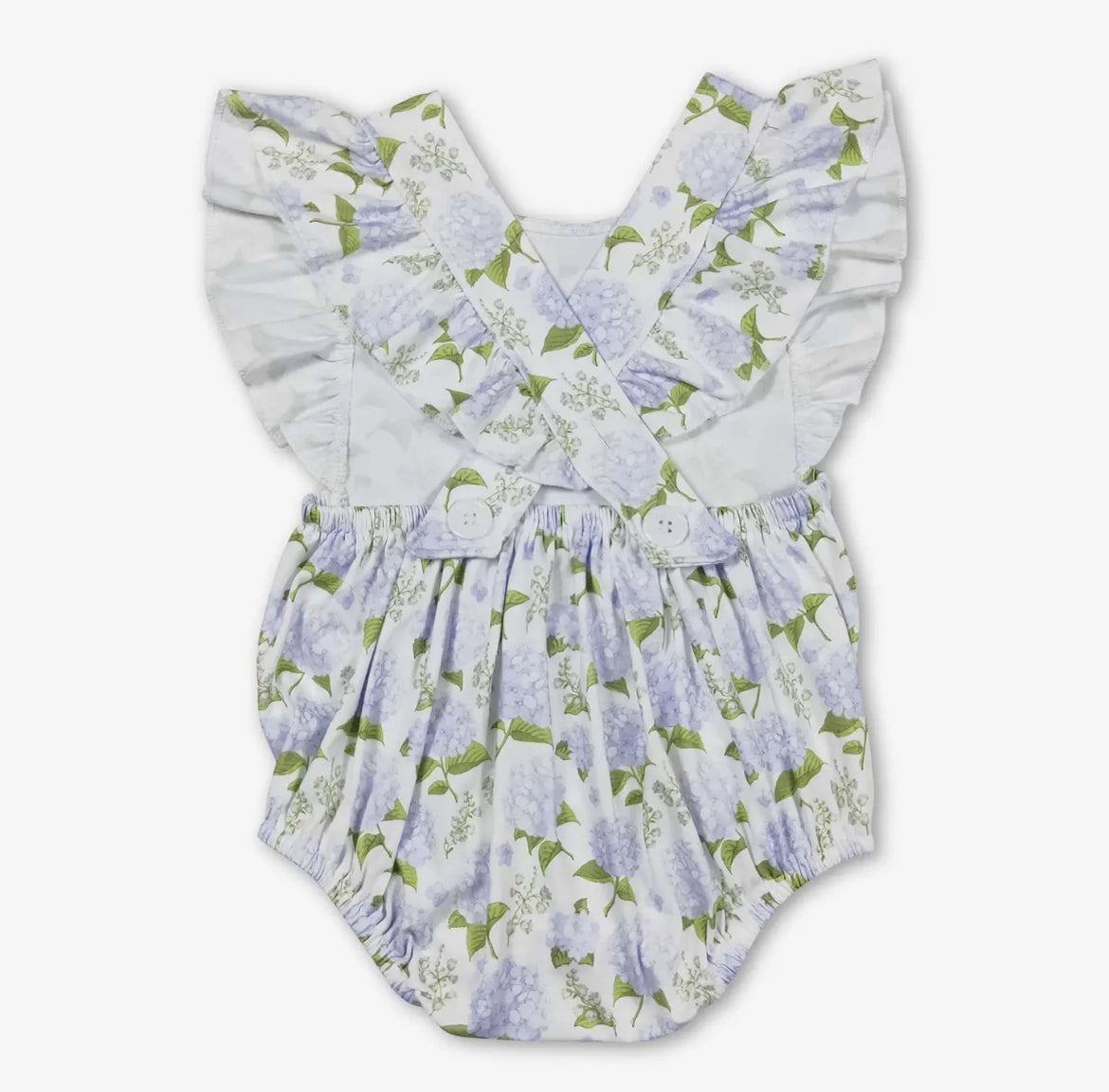 Baby Girl Hydrangea Romper