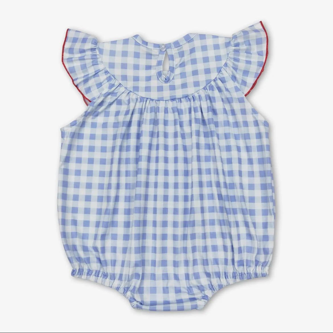 Baby Gingham Flag Romper