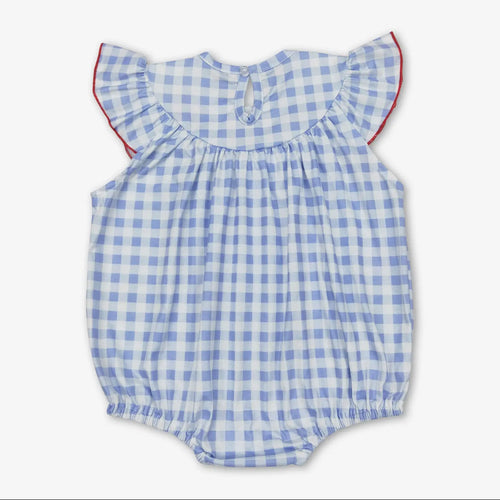 Baby Gingham Flag Romper
