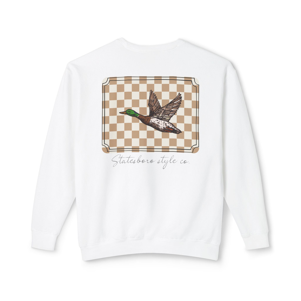 SSC Checkered Duck Crew Neck