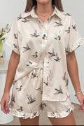 Mallard Ruffle PJ Set