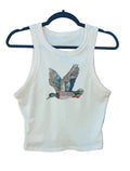 Bedazzled Duck Tank Top