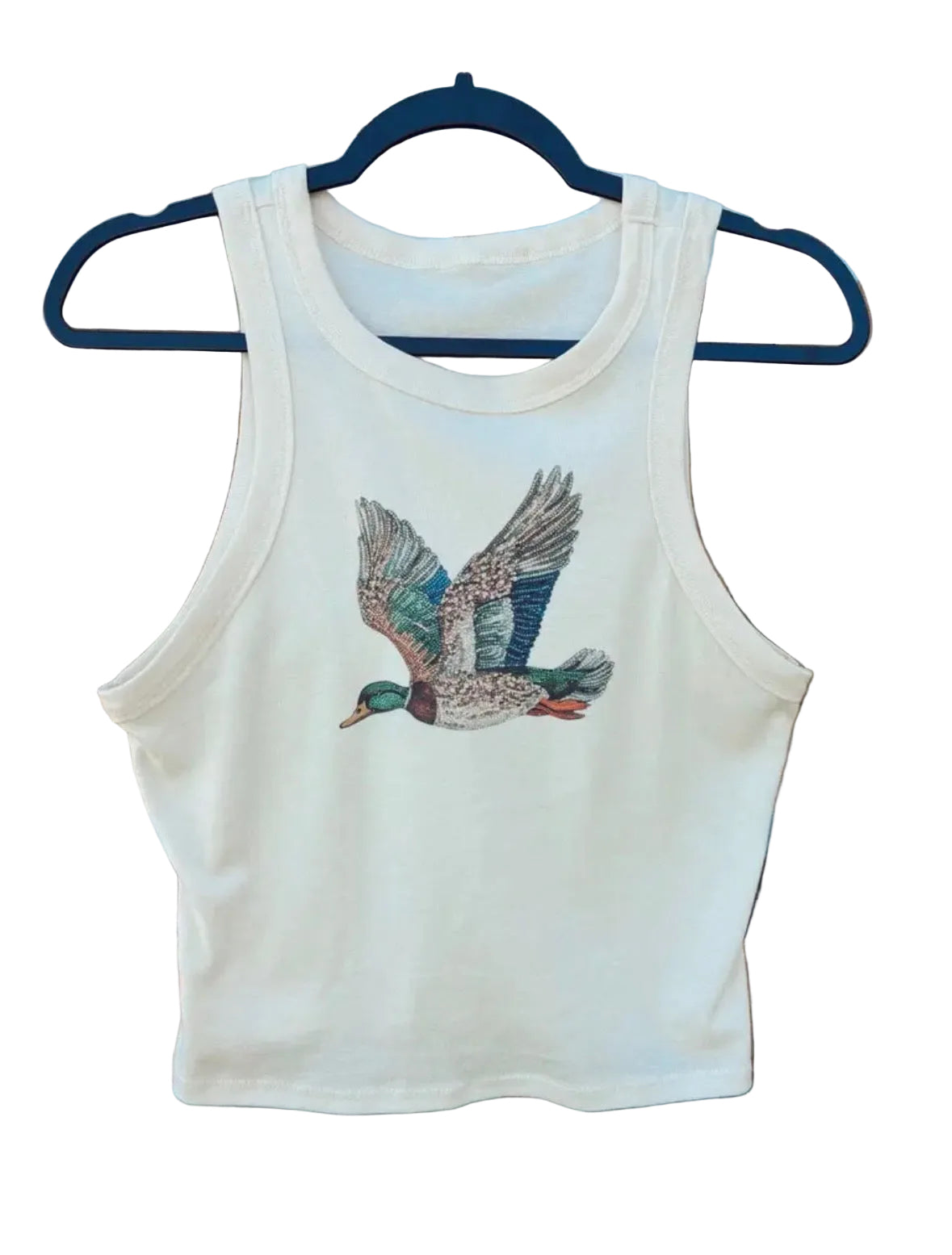 Bedazzled Duck Tank Top